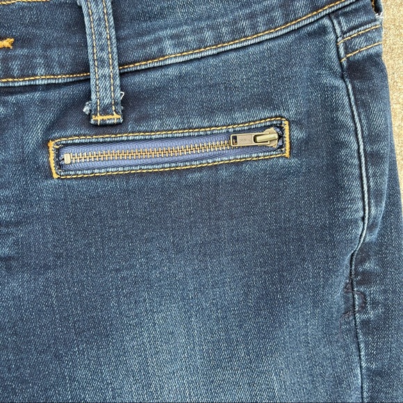 Lucky Brand Charlie Skinny Jeans with Zippers 2/26 - Picture 6 of 10